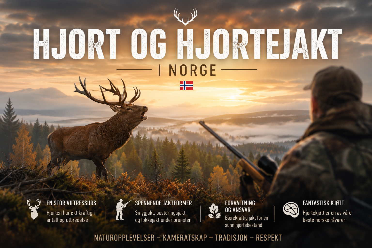 Hjorten – skogens konge i vest